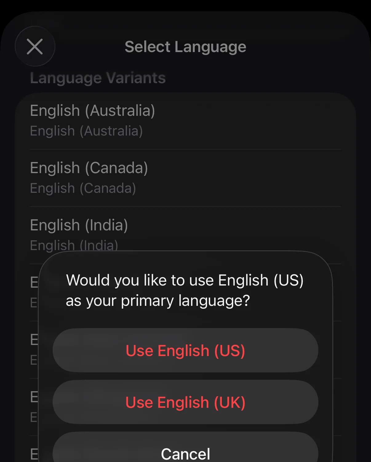 Jak włączyć Apple Intelligence: pytanie iOS o ustawienie English (US) jako głównego języka